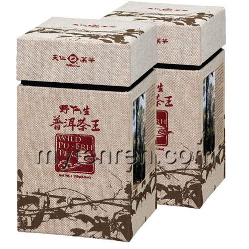 野生普洱茶王(150克)雙罐特價