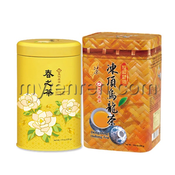 天仁茗茶 雅茗賞 3種入り（陳年老茶 凍頂烏龍茶 阿里山烏龍茶）ギフトセット 天仁茗茶購物網